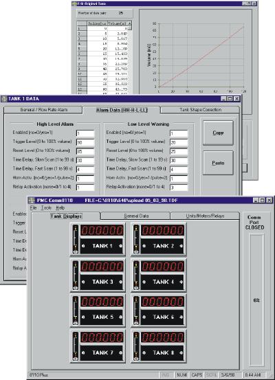 Tank Level Monitor Setup Software