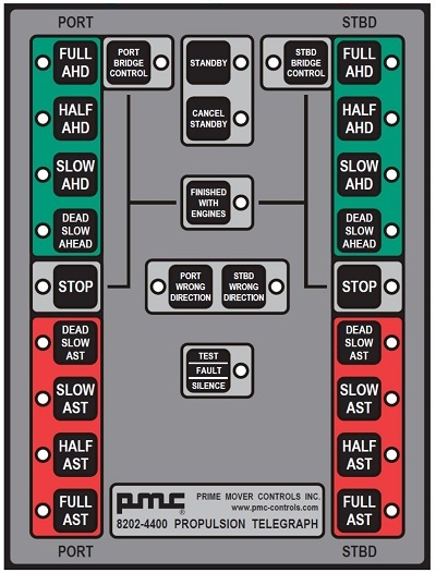 8202-4000 Engine Order Telegraph