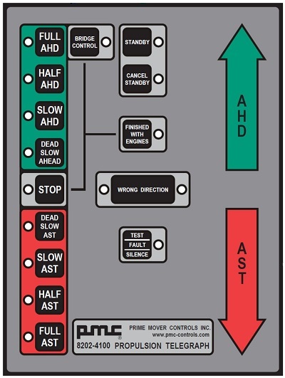 8202-4000 Engine Order Telegraph