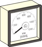 Uni-Directional Tachometer Display Meter